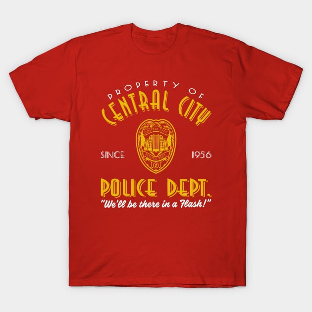 Property of CCPD T-Shirt by Alema Art